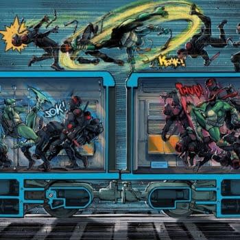 Interior preview page from TEENAGE MUTANT NINJA TURTLES #8 JORGE FORNéS COVER