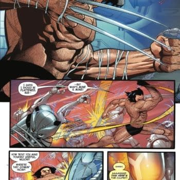 Interior preview page from WEAPON X-MEN #3 CHRIS CROSS COVER