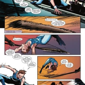 Interior preview page from WOLVERINE AND KITTY PRYDE #1 ALAN DAVIS COVER