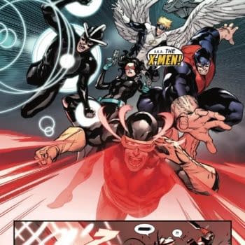 Interior preview page from X-FORCE #10 STEPHEN SEGOVIA COVER
