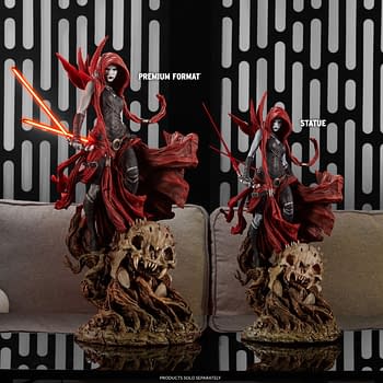 Sideshow Debuts Star Wars Asajj Ventress Mythos Premium Statue
