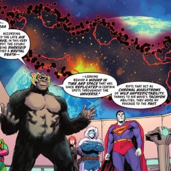 Darkseid Omega Rift In Today's Justice League, Superman &#038; Mr Terrific