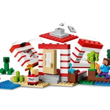 Build Your Own TNT Jungle House with LEGO Minecraft 