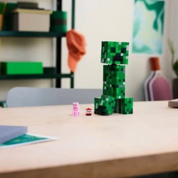 Watch Out! LEGO Unveils New Minecraft 8” Tall The Creeper Set