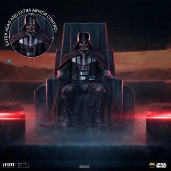 Darth Vader Sits Upon his Throne with New Star Wars 1/10 Statue 