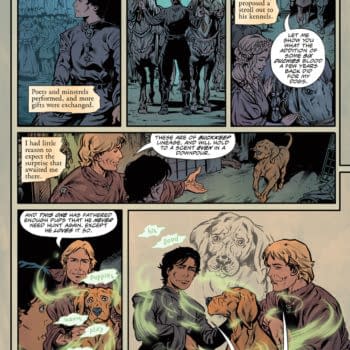 Interior preview page from ASSASSIN'S APPRENTICE III #5 JORDIE BELLAIRE COVER