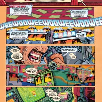 Interior preview page from ROBOWOLF #1 JAKE SMITH COVER