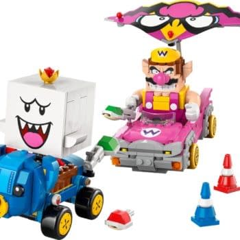 Two New Mario Kart Racers Arrive at LEGO with Wario & King Boo