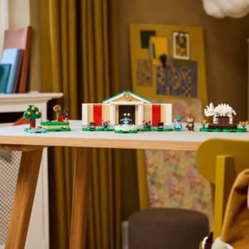 Visit Blathers's Museum with LEGO’s Next Animal Crossing Set