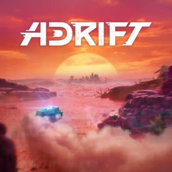 Offroad Vaporwave Racer Title Adrift