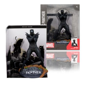 McFarlane Toys Summons Black Panther with New Marvel Comics Statue 