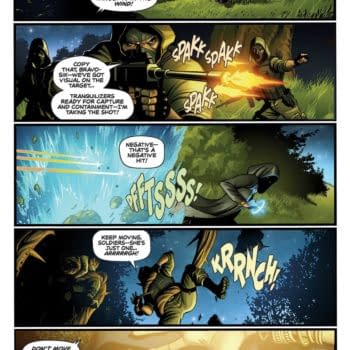 Interior preview page from Captain Planet #1