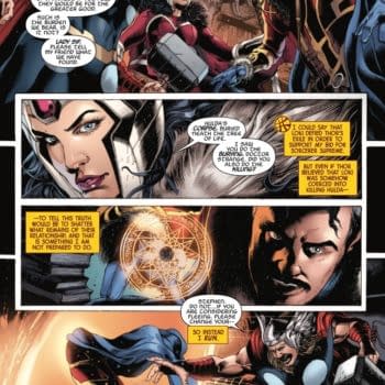 Interior preview page from DOCTOR STRANGE OF ASGARD #4 GEOFF SHAW COVER