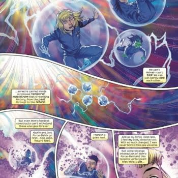 Interior preview page from FANTASTIC FOUR #32 JOSHUA CASSARA COVER