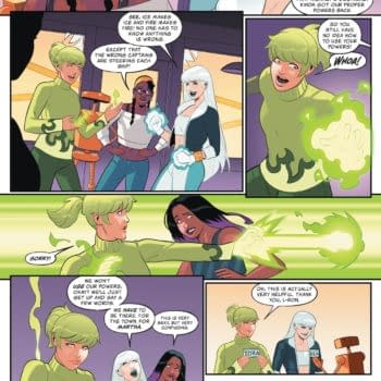 Interior preview page from Fire and Ice: When Hell Freezes Over #2