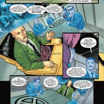 Interior preview page from GODZILLA VS. X-MEN #1 TONY DANIEL COVER