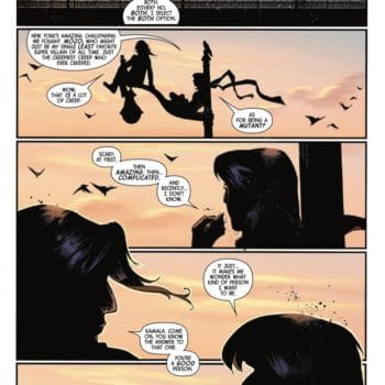 Interior preview page from GIANT-SIZE X-MEN #1 ADAM KUBERT COVER