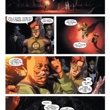 Interior preview page from Green Arrow #24