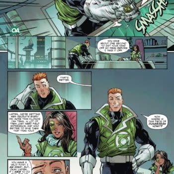 Interior preview page from Green Lantern Corps #4