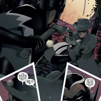 Interior preview page from Green Hornet/Miss Fury #5