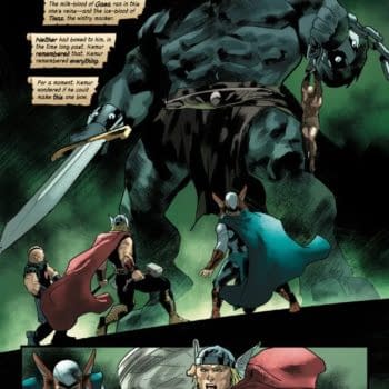 Interior preview page from IMMORTAL THOR #23 ALEX ROSS COVER