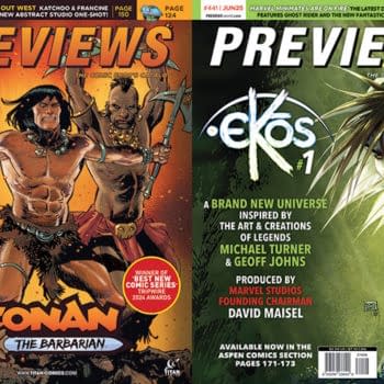 Conan And Ekos On The Cover Of Next Week's Previews