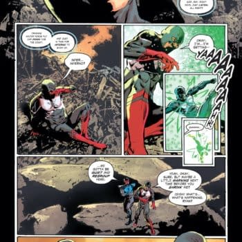 Interior preview page from Justice League: The Atom Project #5