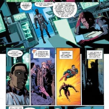 Interior preview page from Justice League: The Atom Project #6