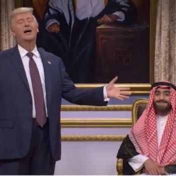 SNL 50 Cold Open: Trump Loves The Middle East, Morgan Wallen Jokes