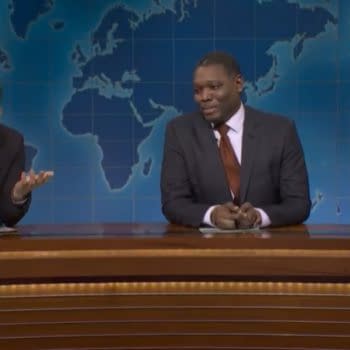 SNL: Johansson Joins Che & Jost for Season 50 Finale "Joke Swap"