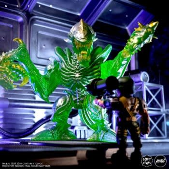 Mondo Reveals New Aliens Soft Vinyl Set Featuring the Mantis Alien 