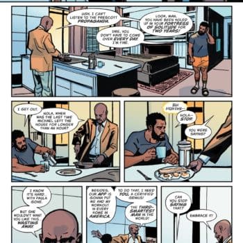 Interior preview page from Mr. Terrific: Year One #1