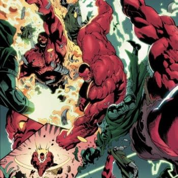 Interior preview page from RED HULK #5 GEOFF SHAW COVER