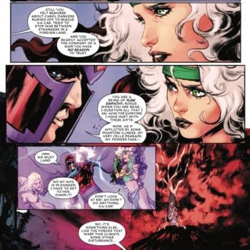 Interior preview page from ROGUE: THE SAVAGE LAND #5 KAARE ANDREWS COVER