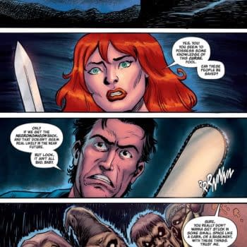Interior preview page from Red Sonja vs. Army of Darkness #2