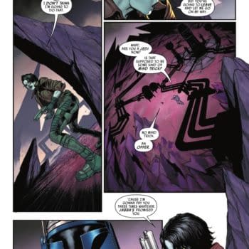 Interior preview page from STAR WARS: JEDI KNIGHTS #4 RAHZZAH COVER