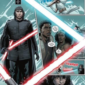 Interior preview page from STAR WARS: THE RISE OF SKYWALKER ADAPTATION #4 PHIL NOTO COVER