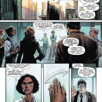 Interior preview page from Superman Unlimited #1