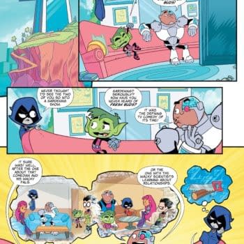 Interior preview page from Teen Titans Go #3