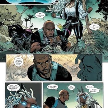Interior preview page from ULTIMATE BLACK PANTHER #16 STEFANO CASELLI COVER