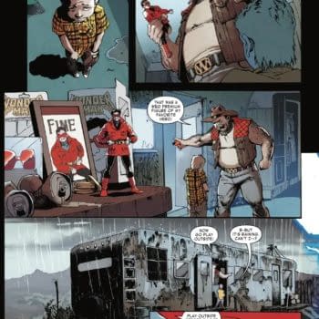 Interior preview page from WEST COAST AVENGERS #7 BEN HARVEY COVER