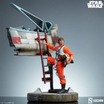 Red Five is Standing By with Sideshow’s Newest Star Wars Luke Statue 