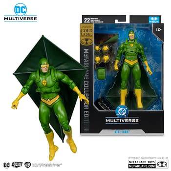 Kite Man Soars with Exclusive DC Comics Figure from McFarlane Toys
