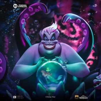 Ursula is Up to No Good with Iron Studios New Disney Villains Statue 