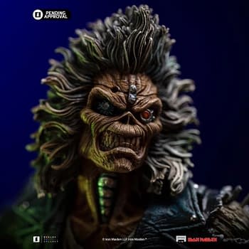 Iron Studios New Iron Maiden Eddie (50th Anniversary) 1/10 Statue 