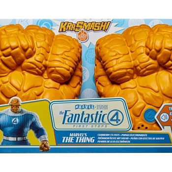 The Fantastic Four: First Steps The Thing Clobberin’ FX Fists Revealed