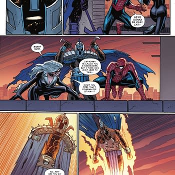 Interior preview page from AMAZING SPIDER-MAN #7 JOHN ROMITA JR. COVER