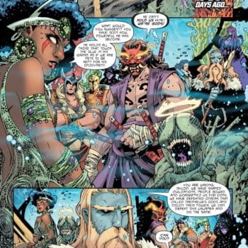 Interior preview page from Aquaman #6