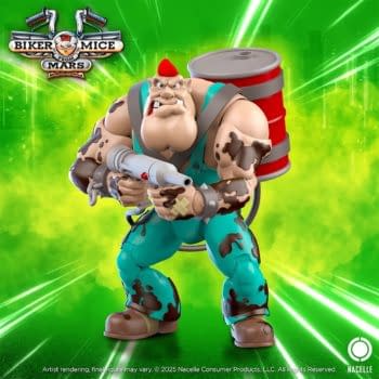 Biker Mice From Mars Greasepit Coming Soon from Nacelle 