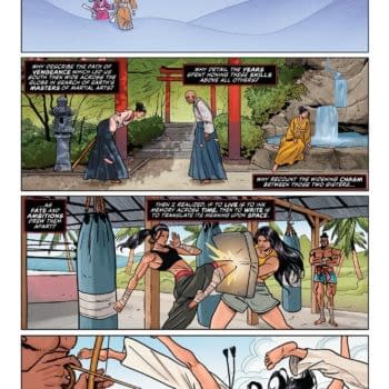 Interior preview page from Batgirl #8